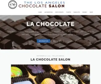 Lachocolatesalon.com(Once A Year) Screenshot