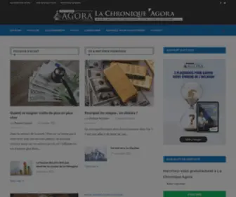 Lachroniqueagora.com(Information et actualité financière et économique décryptée au quotidien ) Screenshot