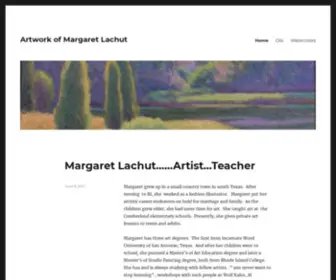 Lachut.com(Artwork of Margaret Lachut) Screenshot