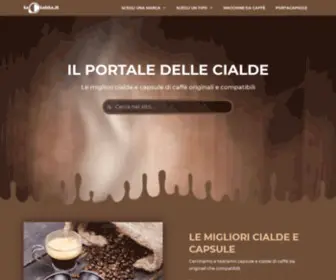 Lacialda.it(Cialde Capsule Caffe' e Altro) Screenshot