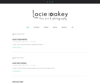 Lacieoakey.com(Lacie Oakey Fine Art & Photography) Screenshot