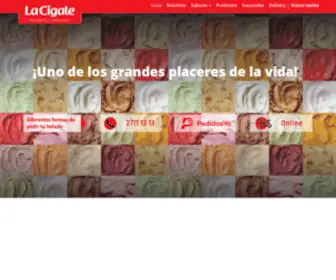 Lacigale.com.uy(La Cigale) Screenshot