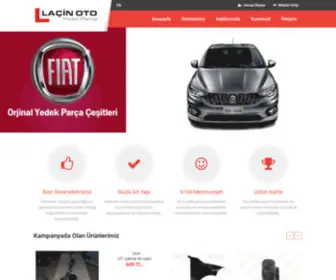 Lacinoto.com(LAÇİN OTO YEDEK PARÇA) Screenshot