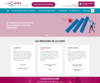 Lacipav.fr(Accueil) Screenshot