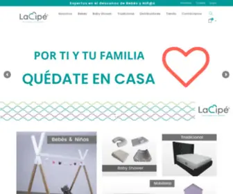 Lacipe.com(Inicio) Screenshot