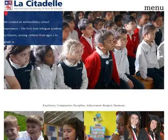 Lacitadelleacademy.com(La Citadelle) Screenshot