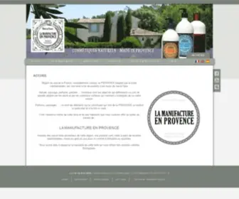 Lacitedusoin.com(Savons de Marseille liquides) Screenshot