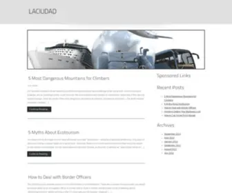 Laciudad.com(Forsale Lander) Screenshot