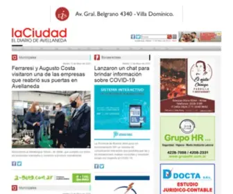 Laciudadavellaneda.com.ar(La Ciudad Avellaneda) Screenshot