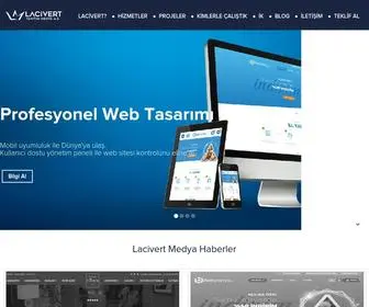 Lacivertmedya.com(Tuzla web tasarım) Screenshot