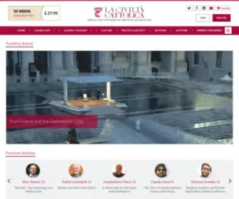 Laciviltacattolica.com(La Civiltà Cattolica) Screenshot