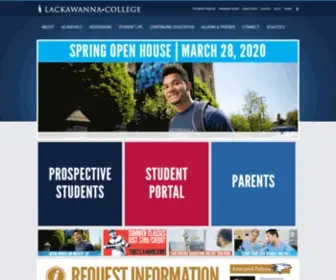 Lackawanna.edu(Lackawanna College) Screenshot