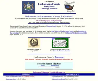 Lackawannapagenweb.com(Lackawanna Co) Screenshot