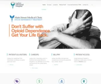 Lackeymemorialhospital.com(Lackey Memorial Hospital) Screenshot
