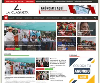 Laclaqueta.com.mx(Noticias de hoy en México y el mundo) Screenshot