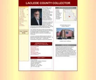 Lacledecollector.com(County Tax Rolls) Screenshot