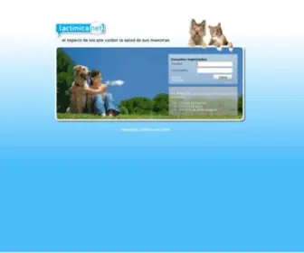 Laclinica.net(El espacio de los que cuidan la salud de sus mascotas) Screenshot