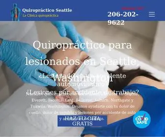 Laclinicaquiropractica.com(QUIROPRACTICOS EN SEATTLE WASHINGTON) Screenshot