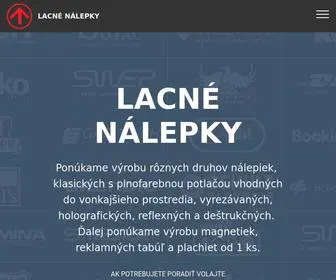 Lacnenalepky.sk(Nálepky) Screenshot