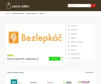 Lacnyjozko.sk(Lacný Jožko) Screenshot