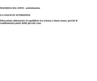 Lacoachinnutrizione.ch(La Coach in Nutrizione) Screenshot