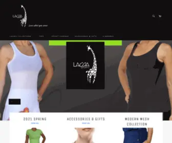 Lacoasports.com(Tennis clothing and accessories) Screenshot