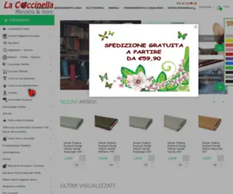 Lacoccinellamerceria.com(La Coccinella Merceria) Screenshot