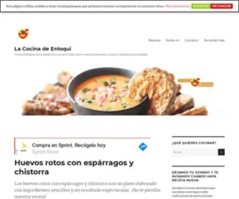 Lacocinadeenloqui.com(La Cocina de Enloqui) Screenshot