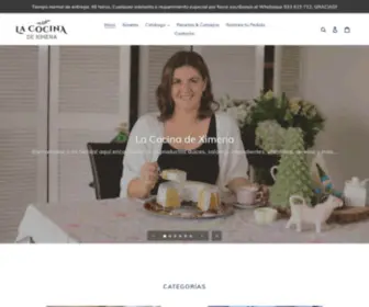 Lacocinadeximena.com(La Cocina de Ximena) Screenshot