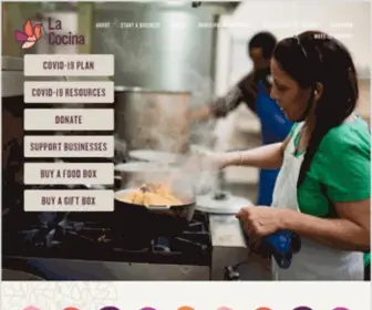Lacocinasf.org(La Cocina) Screenshot