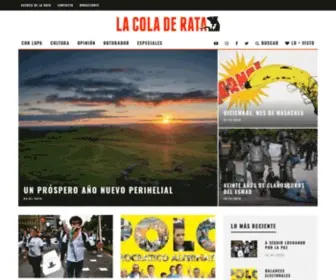 Lacoladerata.co(Periodismo, Investigaci) Screenshot