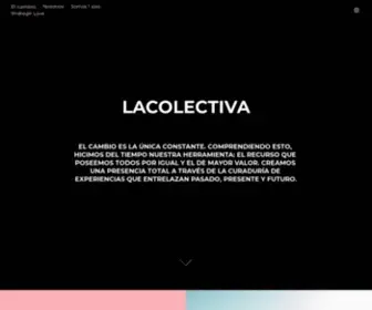 Lacolectiva.mx(La Colectiva) Screenshot