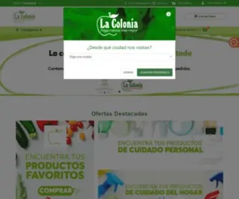 Lacolonia.com(Supermercados La Colonia) Screenshot