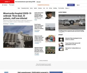 Lacombeglobe.com(Edmonton Journal) Screenshot