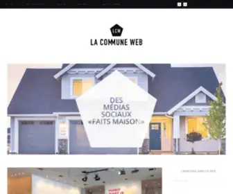 Lacommuneweb.ca(La Commune Web) Screenshot