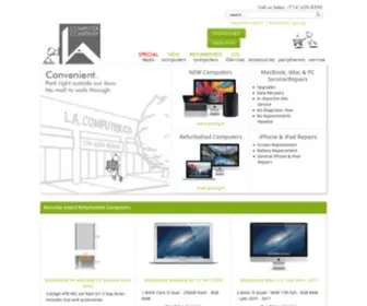 Lacomputercompany.com(LA Computer Company) Screenshot