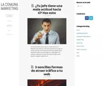 Lacomunamarketing.com(La Comuna Marketing) Screenshot