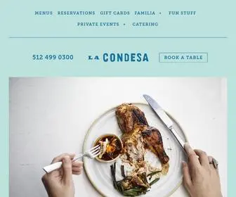 Lacondesa.com(La Condesa) Screenshot