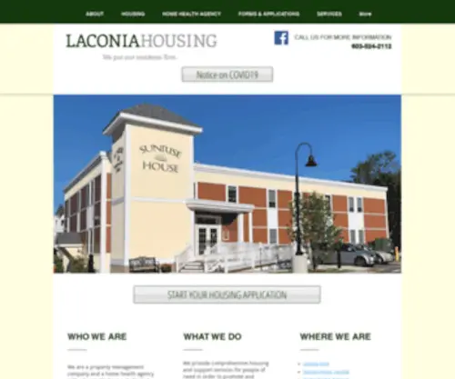Laconiahousing.org(Laconia Housing) Screenshot
