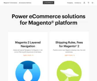 Laconica.com(Magento Agency) Screenshot