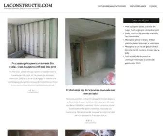 Laconstructii.com(Laconstructii) Screenshot