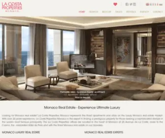 Lacosta-Properties-Monaco.com(Monaco Real Estate) Screenshot