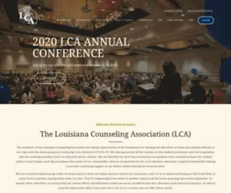 Lacounseling.org(Louisiana Counseling) Screenshot