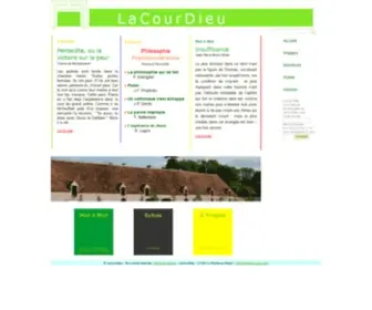 Lacourdieu.com(Viviane de Montalembert) Screenshot