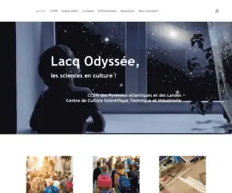 LacqOdyssee.org(Accueil) Screenshot