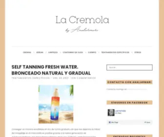 Lacremola.com(Blog) Screenshot