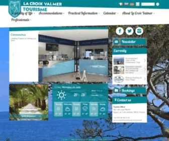 Lacroixvalmertourisme.com(La Croix Valmer) Screenshot