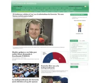 Lacronicadeandalucia.com(La Crónica de Andalucía) Screenshot