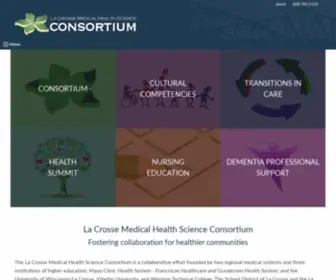 Lacrosseconsortium.org(La Crosse Medical Health Science Consortium) Screenshot