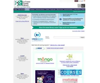 Lacrossecountylibrary.org(La Crosse County Library) Screenshot
